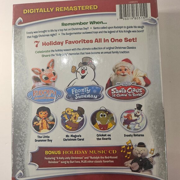 New 2007 Original Christmas Classics Limited Keepsake Edition 7 Favorites - Picture 2 of 5